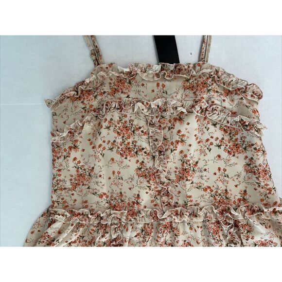 Nasty Gal Micro Frill Mini Trapeze Dress Sz 2 Small New With Tags $138 - Picture 11 of 16